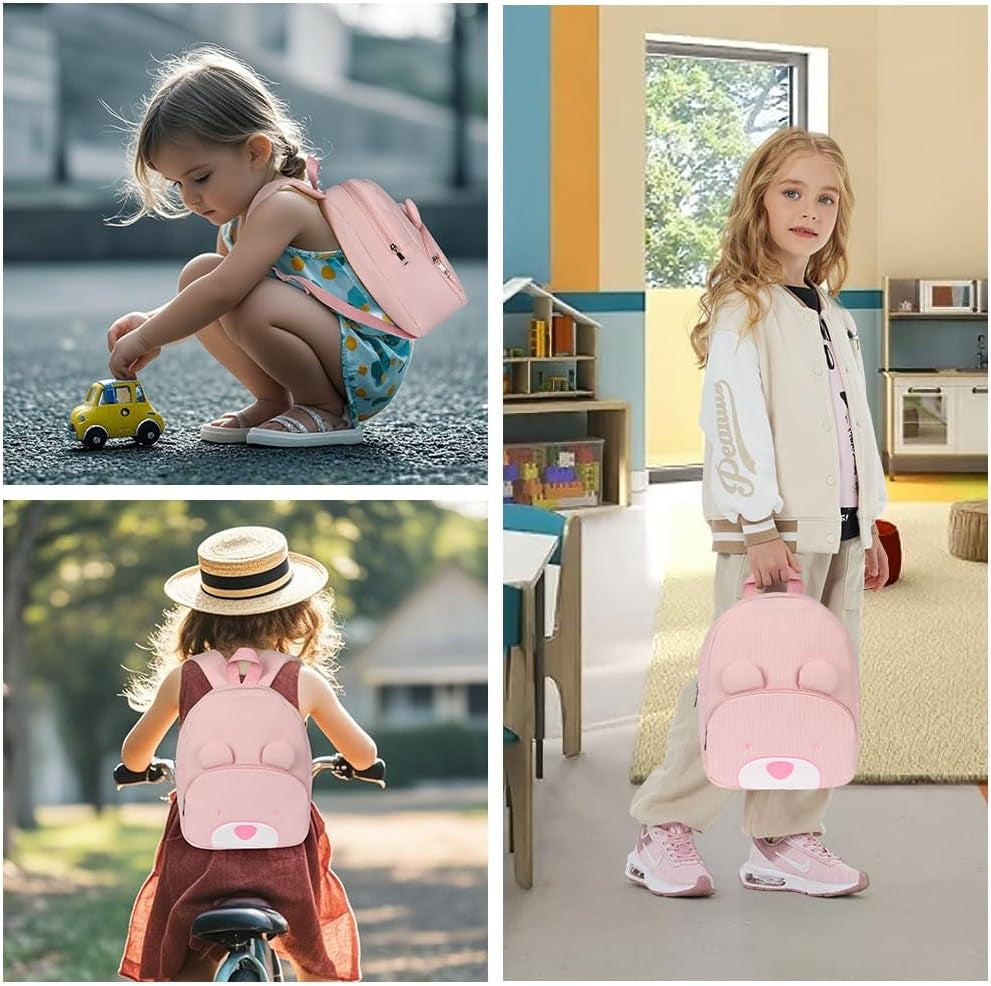 Plüschrucksack Jungen Mädchen Kindergartenrucksack | Kleinkind Rucksack Kindergarten Schultasche Tierischer Kinderrucksack Tier Cartoon Mini Tasche Kinder Rucksack
