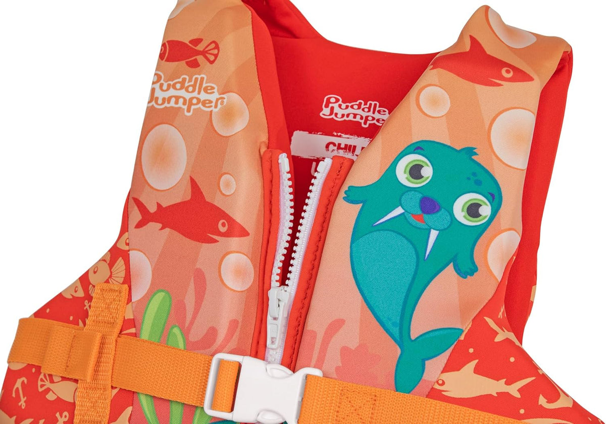 Bestway Puddle Jumper Schwimmweste Walross Mit Textilbezug, 3-6 Jahre