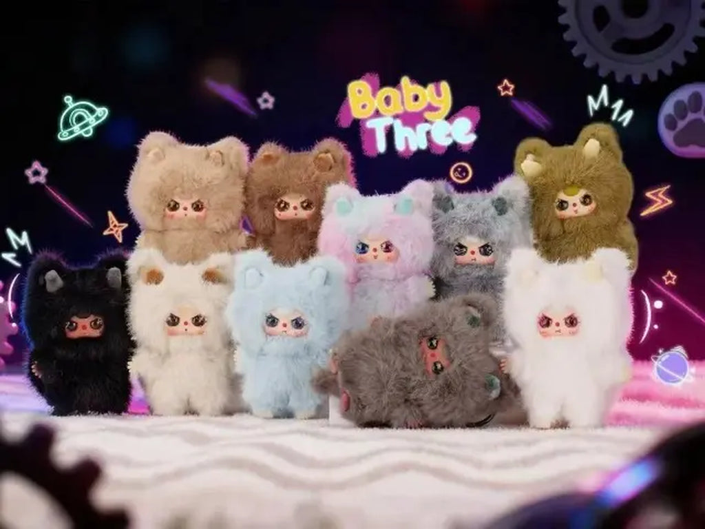 Baby Three Baby Dragon Series Plush Blind Box