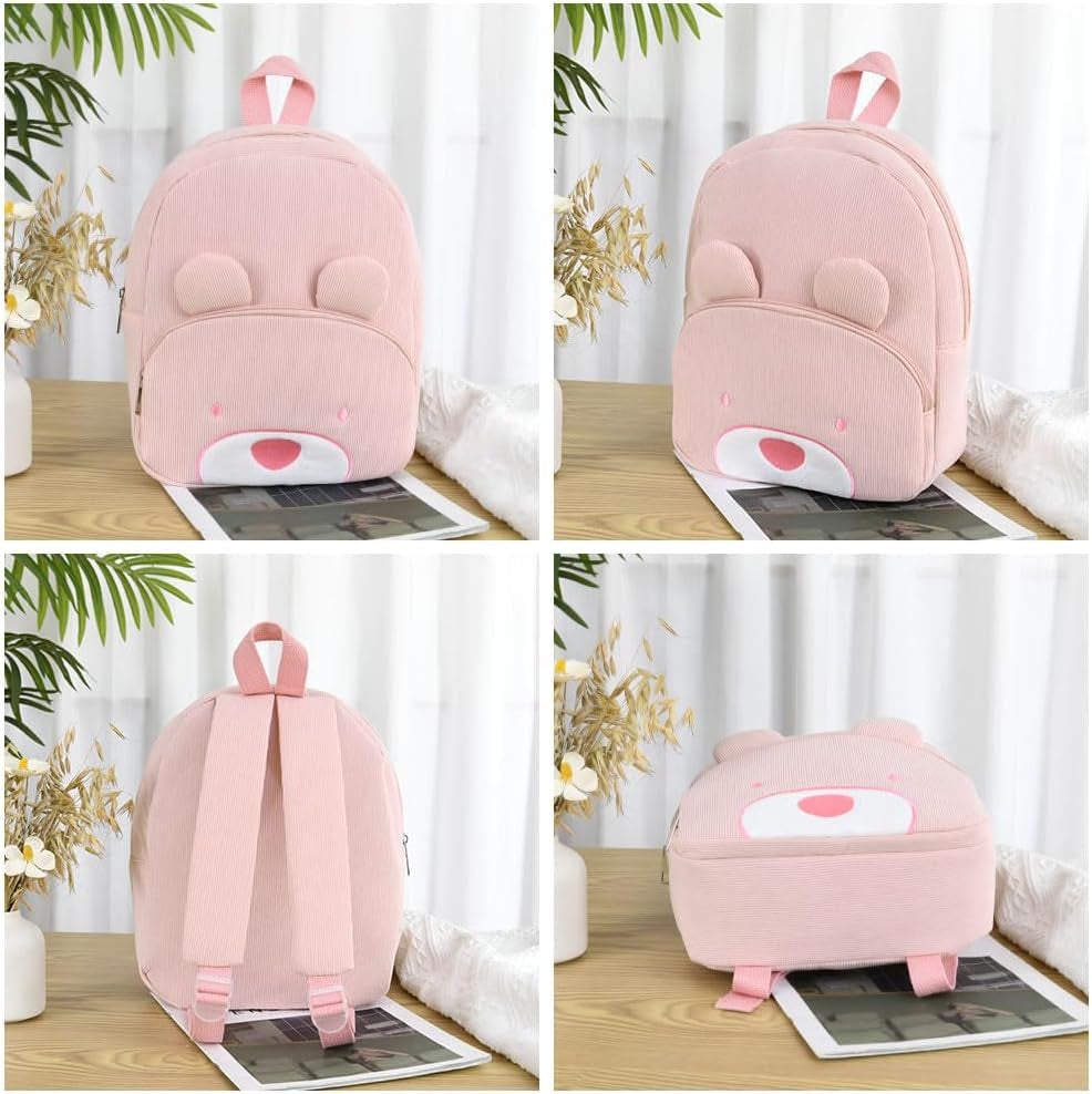 Plüschrucksack Jungen Mädchen Kindergartenrucksack | Kleinkind Rucksack Kindergarten Schultasche Tierischer Kinderrucksack Tier Cartoon Mini Tasche Kinder Rucksack