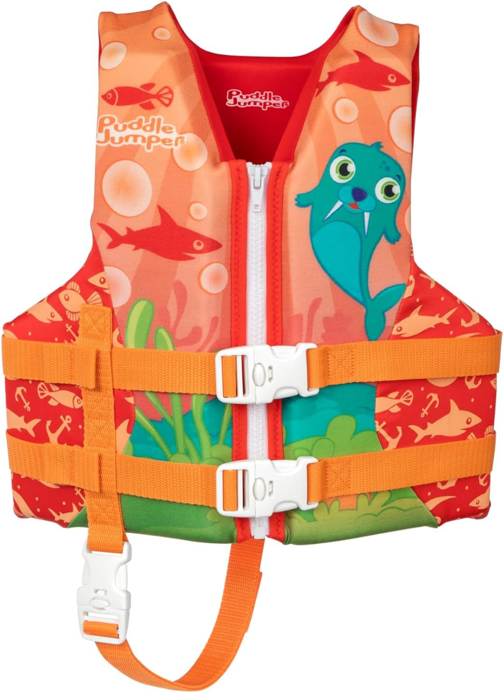 Bestway Puddle Jumper Schwimmweste Walross Mit Textilbezug, 3-6 Jahre