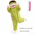 Funny Party Cute Wearable Blanket Hoodie, Soft Sugar Fleece Flannel Loose Pullover, Comfortable Hooded Loungewear for Women Men, One Size Pajama, Ideal Gift for Home Leisure Halloween Costumes for Women