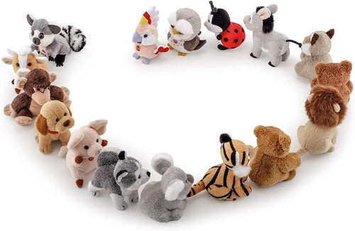 51189 Sweet Collection Kleiner Waschbär Ca. 8 Cm, Größe XXS, Stofftier Mit Weichen Materialien Und Liebevollen Details, Plüschtier Waschbar, Kuscheltier Für Kinder & Babys, Beige/Braun