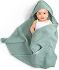 Lulumoon Kapuzenhandtuch Baby Musselin Baumwolle: 76X76Cm Für 0-18 Monate | Oeko-Tex-Zertifiziert - Baby Handtuch Kapuze Weich Und Saugfähig Hält Babys Nach Dem Baden Warm