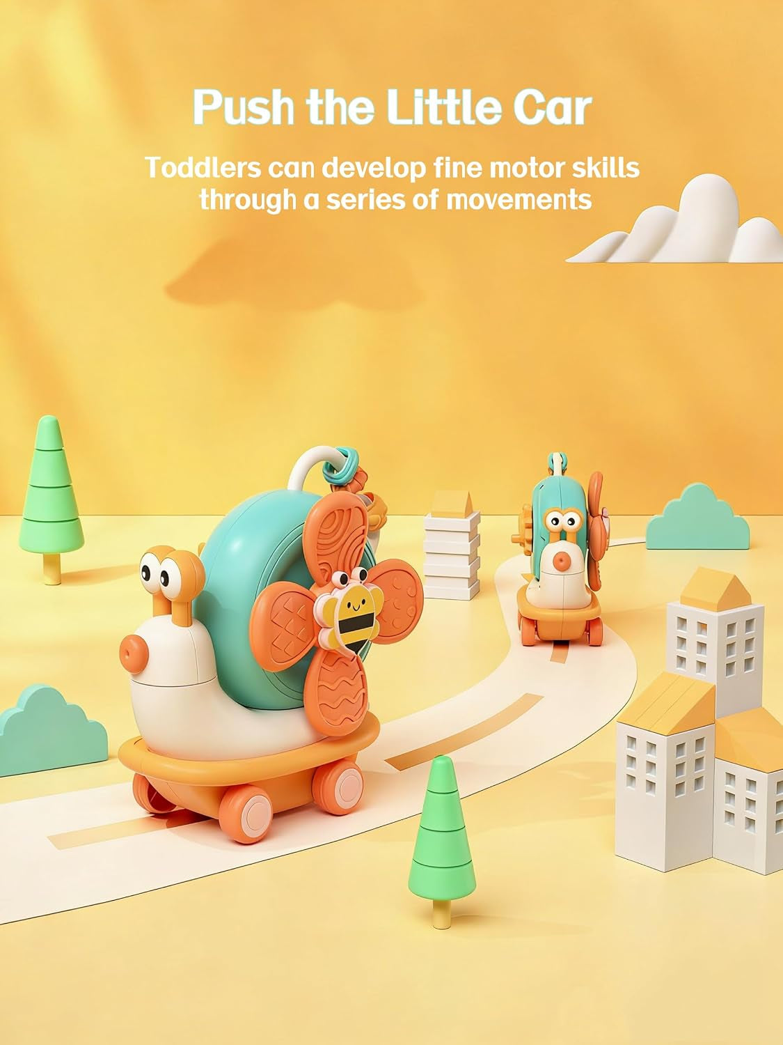 Hochstuhl Saugnapf Spielzeug Für Babys Ab 6 Monaten, Motorik Montessori Spielzeug Ab 1 Jahr, Sensorik Baby Saugnapf Spielzeug, Weihnachts- Und Ostergeschenk Für Mädchen & Jungen 7 8 9 10 11 12 Monaten