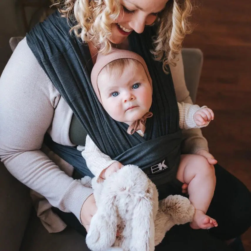 Baby K'Tan Active Yoga Baby Carrier | Heather Black