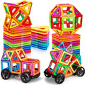 Magnetische Bausteine 48PC Kinder Magnetbausteine Spielzeug Ab 3+ | Magnetspiel Lernspiele Kinderspielzeug Für Kinder Alter Von 3 4 5 6 Jahre Mädchen Junge,Weihnachten Geburtstagsgeschenke