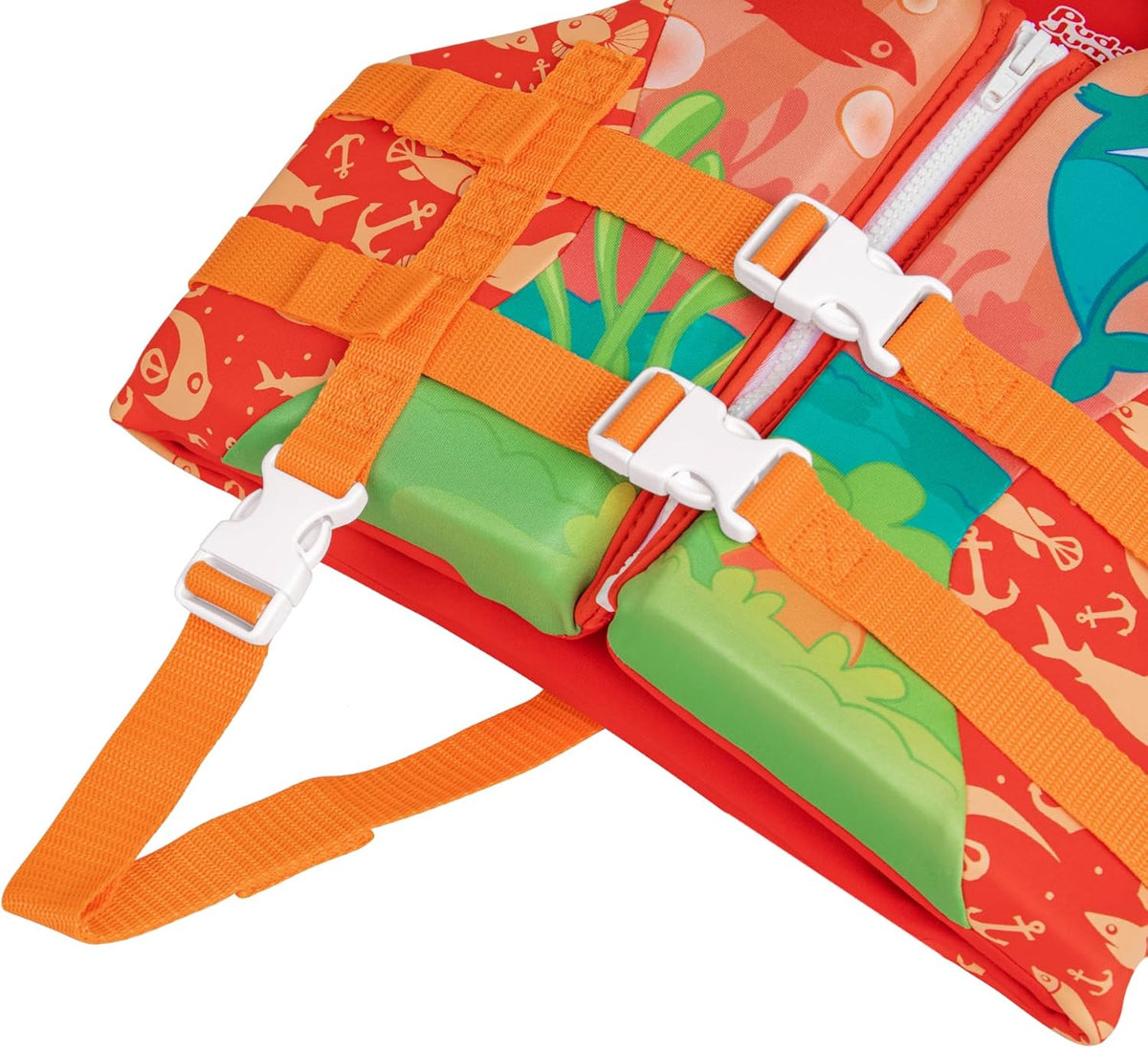Bestway Puddle Jumper Schwimmweste Walross Mit Textilbezug, 3-6 Jahre