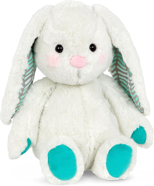 B. Toys Happyhues Peppy-Mint Bunny, Plüschhase, Waschmaschinenfest | Weiches Stofftier-Kaninchen Mit Eis-Mintfarbenem Fell, Chevronartigen Ohren Und Jadefarbenen Pfoten, 0+ Monate