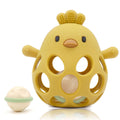 Farout Montessori Beißring & Rassel Für Babys - Sensorik Spielzeug Ab 0 Monate, Zahnungshilfe & Greifball - Geschenk Für Jungen & Mädchen