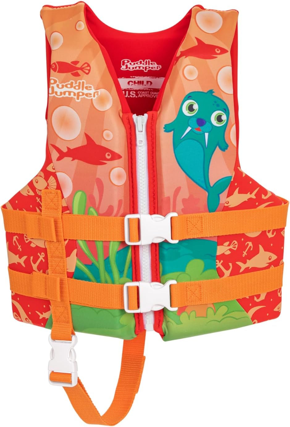Bestway Puddle Jumper Schwimmweste Walross Mit Textilbezug, 3-6 Jahre
