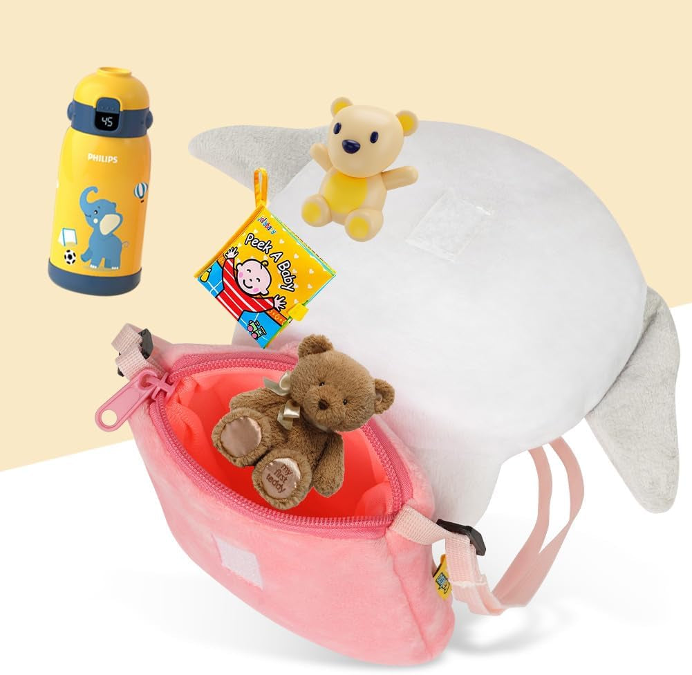 Mini Kindergartenrucksack Kleinkind Rucksack Kindergarten | Schultasche Cartoonrucksack Kinder Tierischer Kinderrucksack Tier Cartoon Tasche Kinder Rucksack