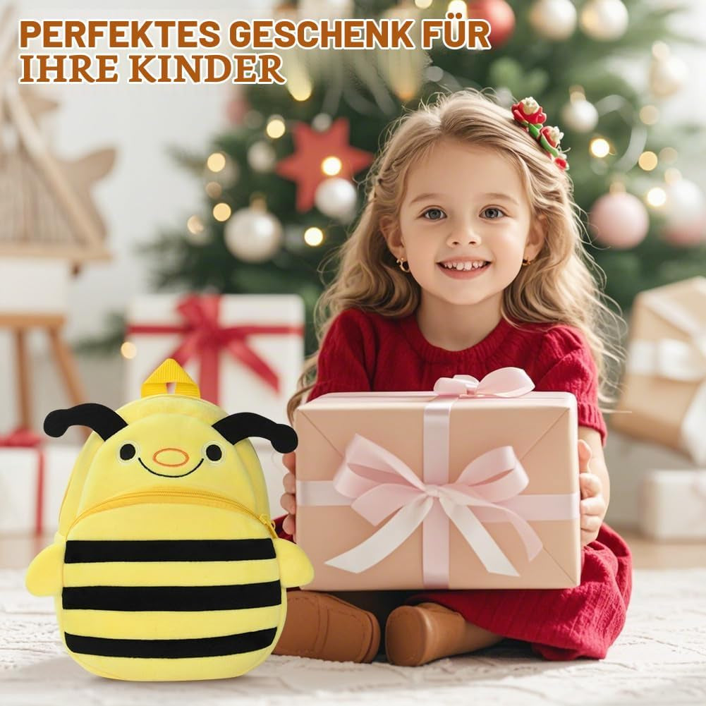 Mini Kindergartenrucksack Kleinkind Rucksack Kindergarten | Schultasche Cartoonrucksack Kinder Tierischer Kinderrucksack Tier Cartoon Tasche Kinder Rucksack
