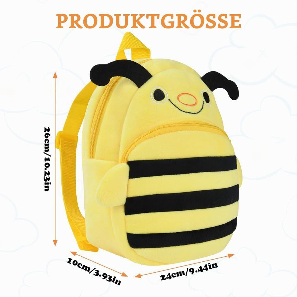 Mini Kindergartenrucksack Kleinkind Rucksack Kindergarten | Schultasche Cartoonrucksack Kinder Tierischer Kinderrucksack Tier Cartoon Tasche Kinder Rucksack