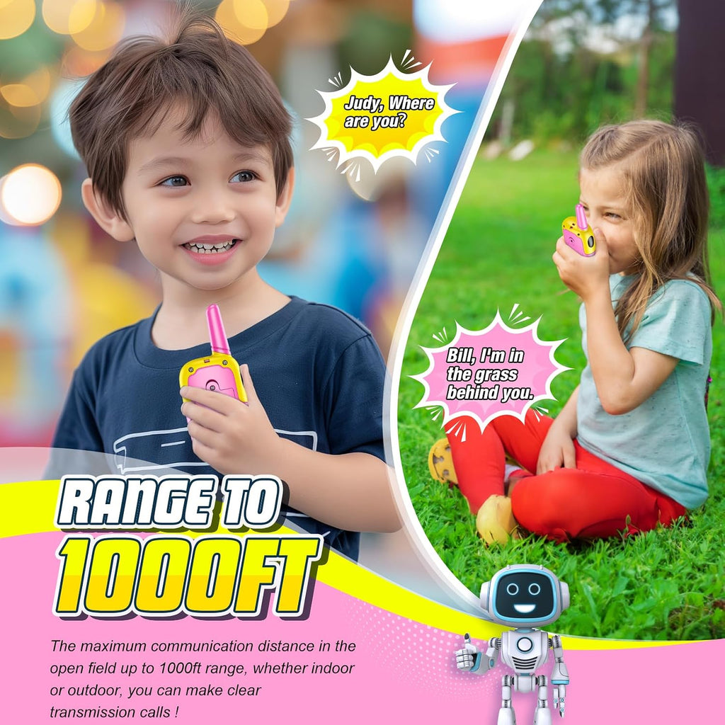 Geschenk Mädchen 3 4 5 6 7 8 9 10 Jahre, Spielzeug Mädchen 3-10 Jahre Walkie Talkie Kinder Mädchen 3-10 Jahre Geschenkideen 3-10 Jahre Mädchen Geschenk Woki Toki