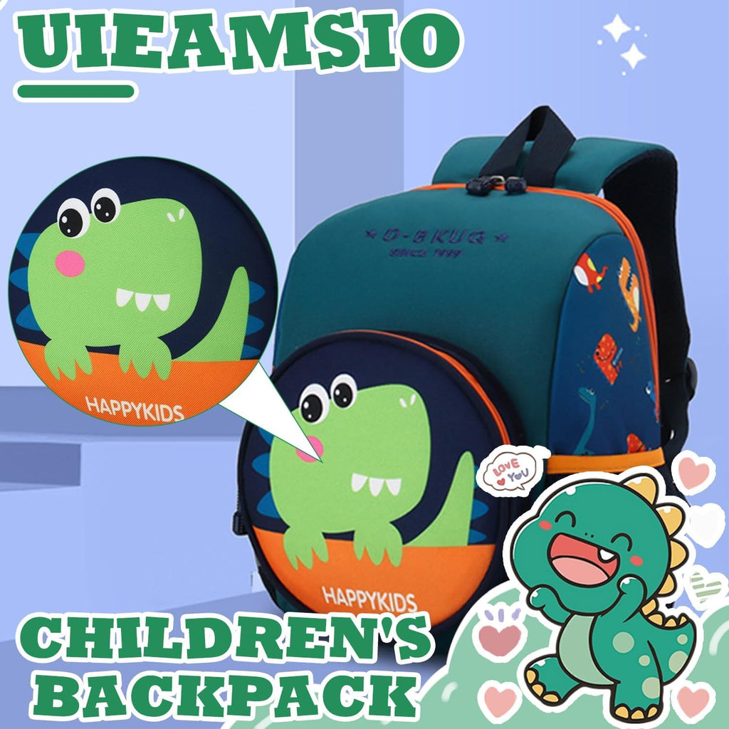 Kindergartenrucksack, Dino Rucksack Kindergarten，Vorschulrucksack, Kinder Rucksack 2-7 Jahre, 33Cm Children'S Backpacks Mit Brustgurt, Ab 3 Jahren Für Schule Kita(Dinosaurier Grün)