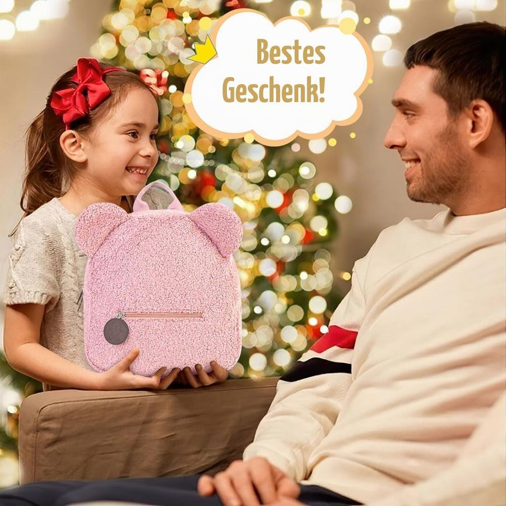 Plüsch Rucksack Kindergartenrucksack Kleinkindrucksack | Kindergarten Schultasche Kinder Tierischer Kinderrucksack Tier Cartoon Mini Tasche Kinder Rucksack